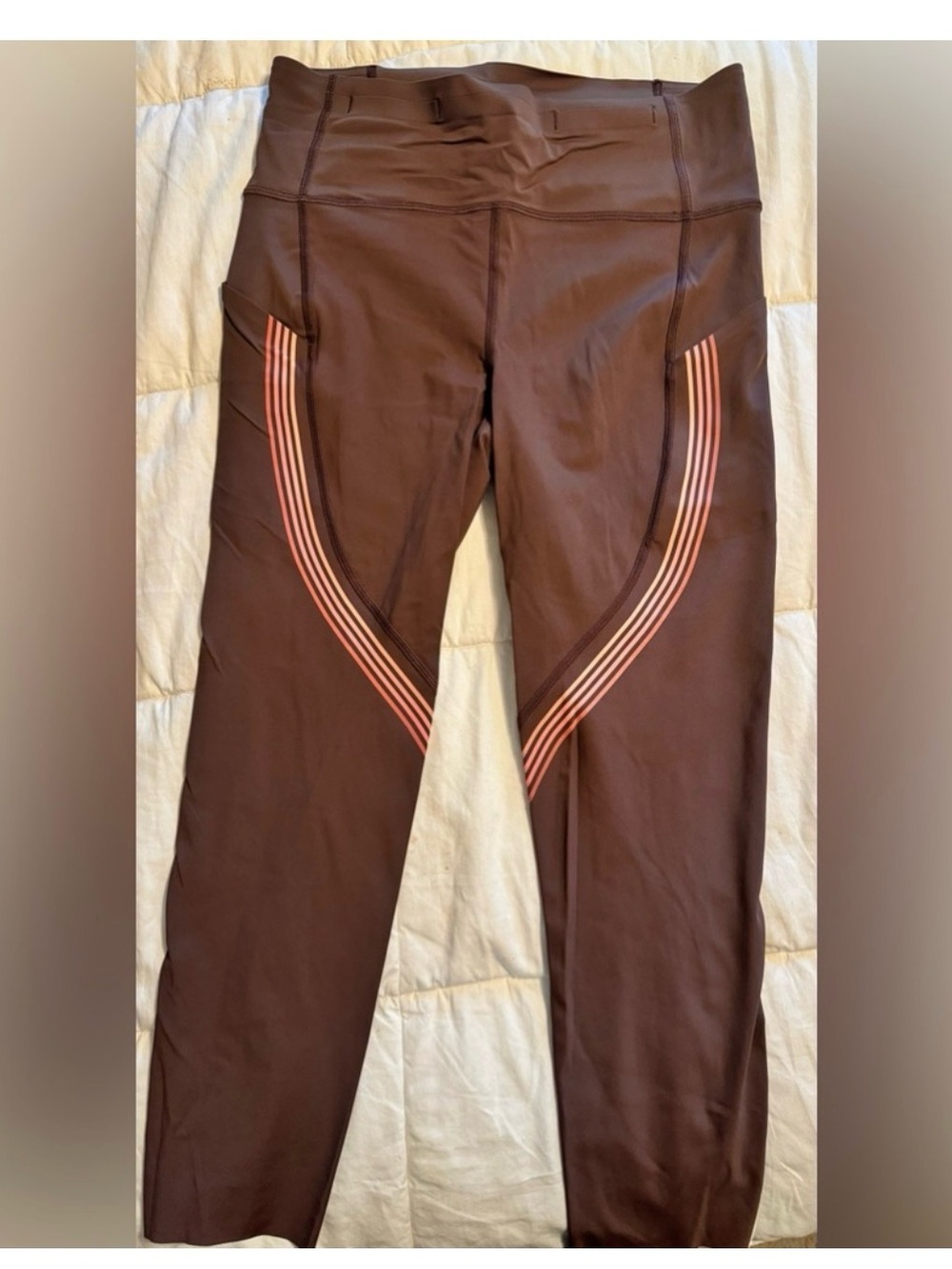 lululemon athletica Brown High-Rise Capri Leggings